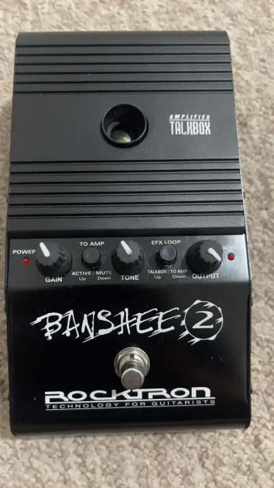 Pedal Talkbox Rocktron Banshee 2 para guitarra - miniatura 3