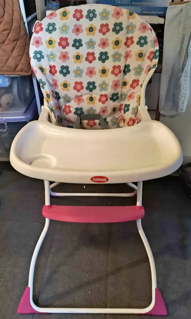 Silla de comer Bebesit con diseño floral niña - 1