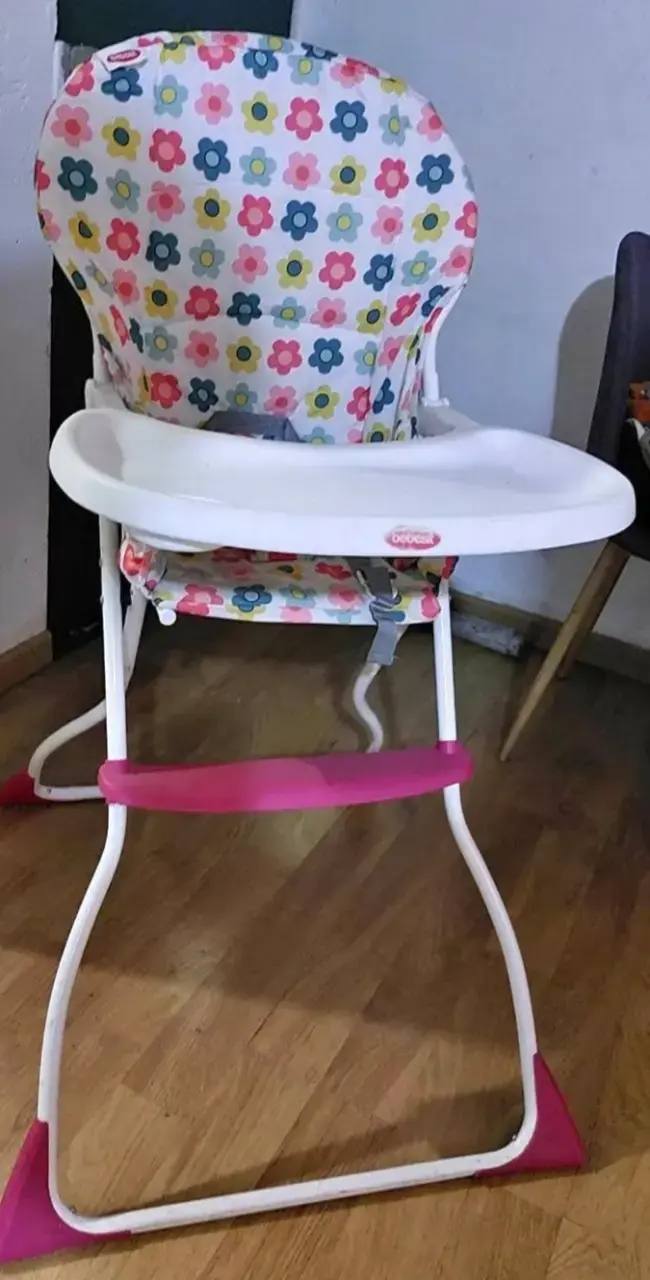 Silla de comer Bebesit con diseño floral niña - 5