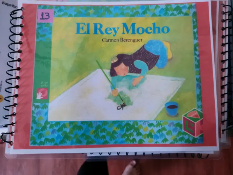 Libro infantil 'El Rey Mocho' de Carmen Berenguer