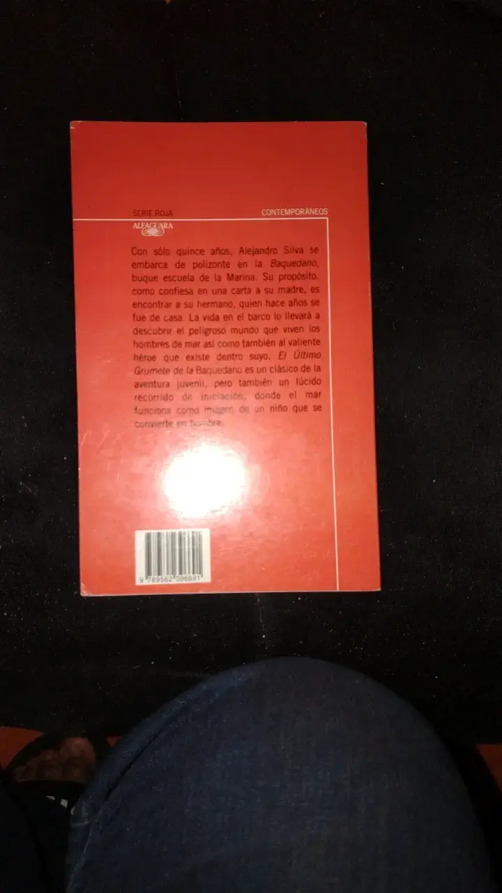 Libro 'El último grumete de la Baquedano' - 2