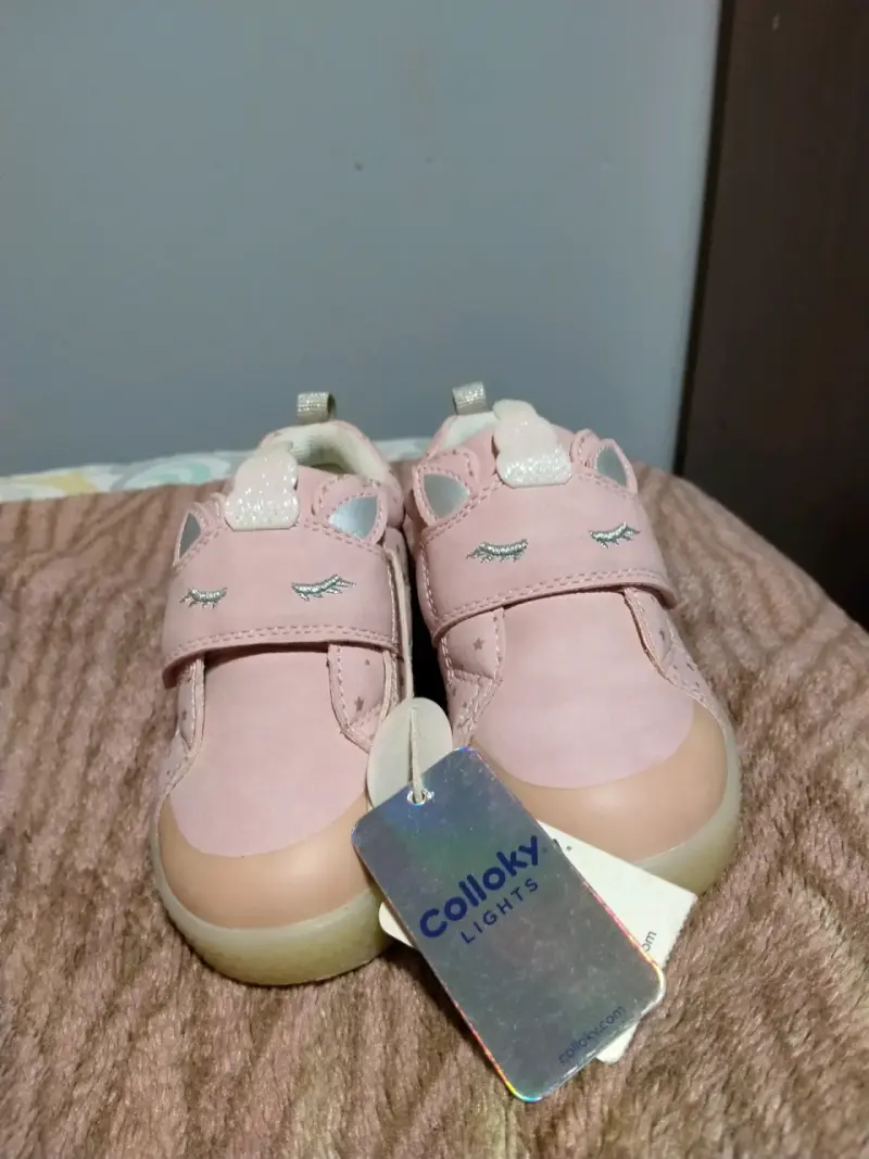 Zapatillas rosadas para niña de unicornio - 3