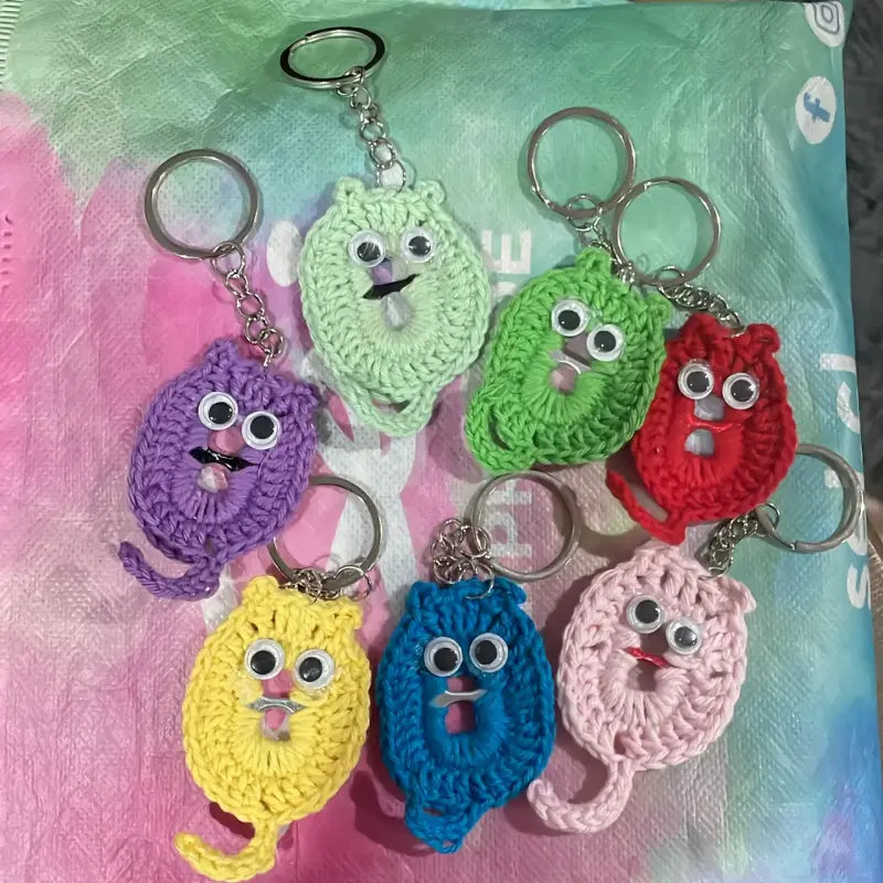 Llaveros tejido a crochet - 3