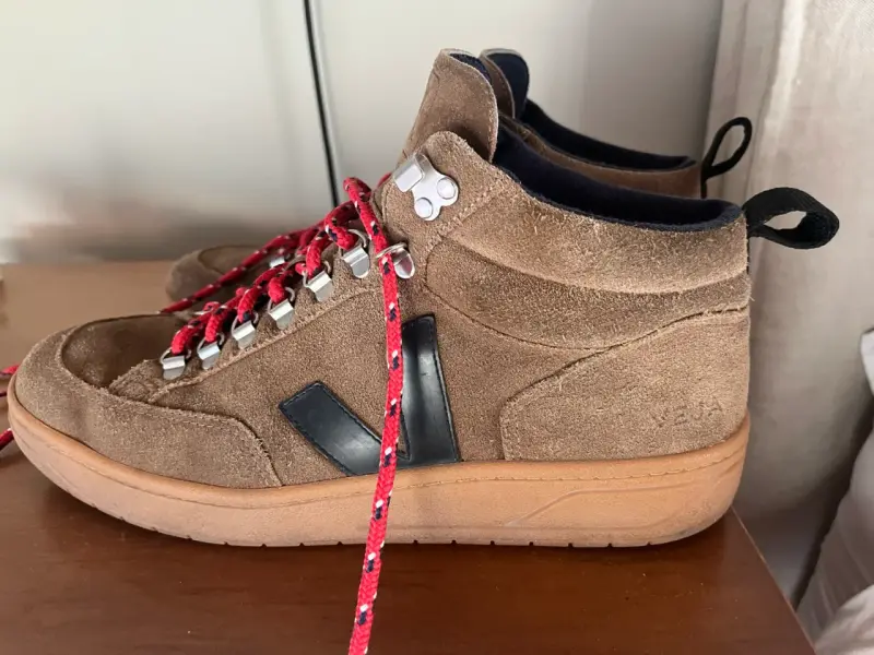Zapatillas Veja de gamuza marrón talla 10 US - 1