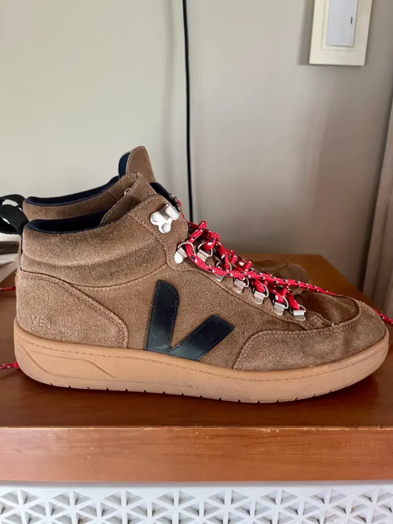 Zapatillas Veja de gamuza marrón talla 10 US - 2