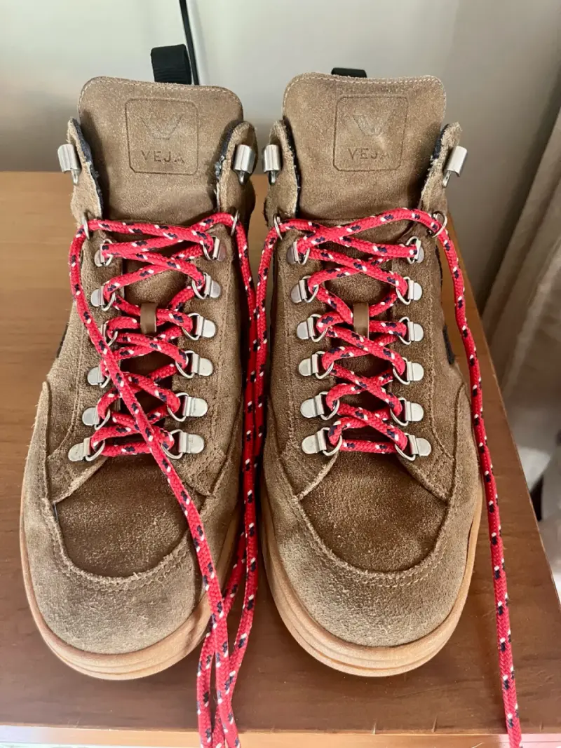 Zapatillas Veja de gamuza marrón talla 10 US - 3