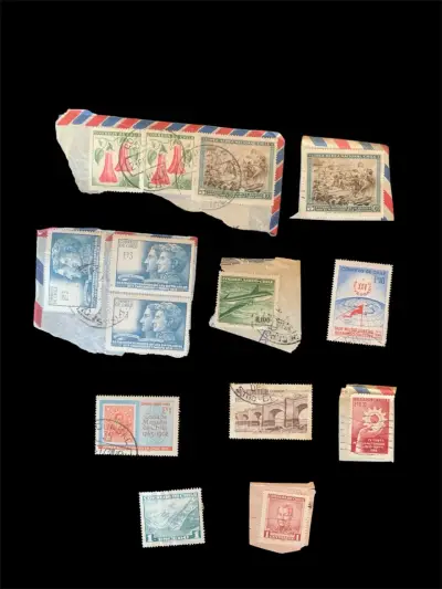 Colección de sellos postales chilenos antiguos - miniatura 4