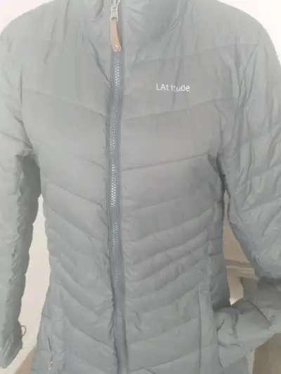 Chaqueta acolchada gris Latitude para mujer - miniatura 1