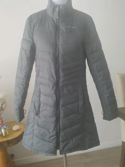 Chaqueta acolchada gris Latitude para mujer - miniatura 3