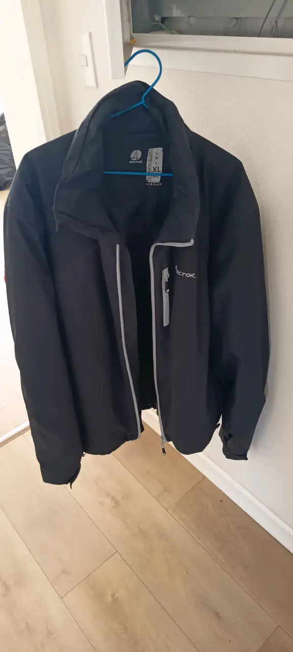 Chaqueta negra Vector XL impermeable - 2
