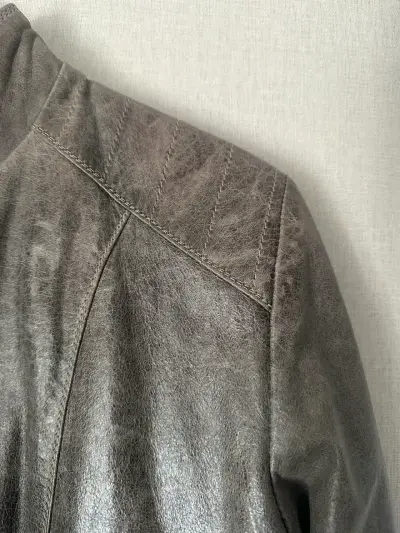 🖤Chaqueta de Cuero Argentino Estilo Biker 🇦🇷 - miniatura 5