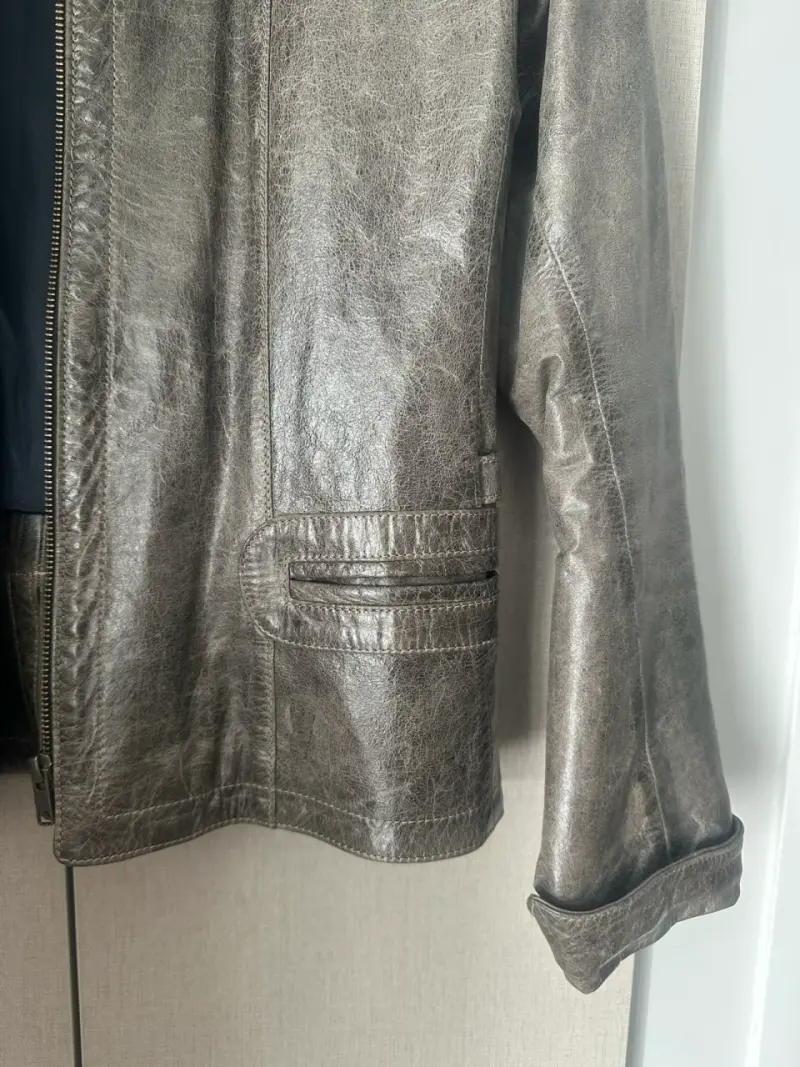 🖤Chaqueta de Cuero Argentino Estilo Biker 🇦🇷 - 6