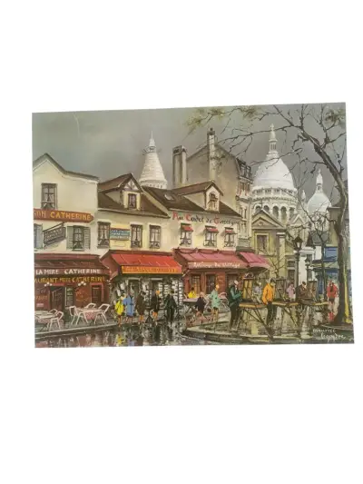 Lámina artística de París por Maurice Louppe - miniatura 5