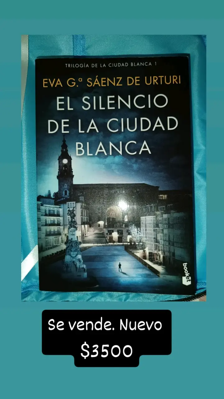 Libro 'El Silencio de la Ciudad Blanca' nuevo