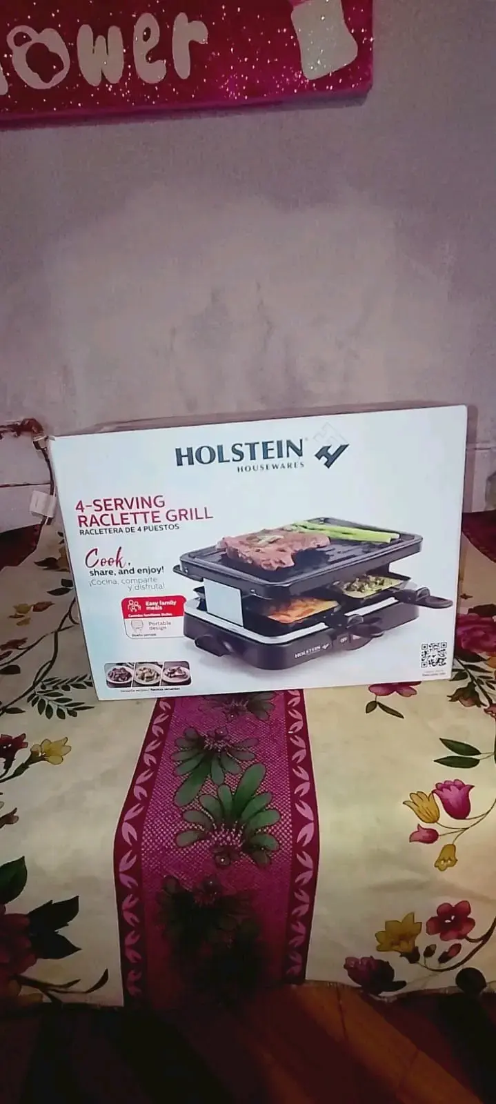 Parrilla Raclette Holstein 4 puestos