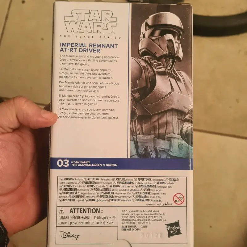 Figura Star Wars Imperial Remnant AT-RT Driver - 2