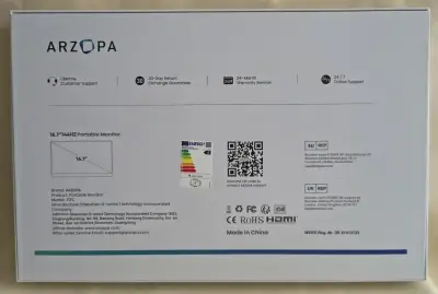 Monitor portátil Arzopa 144Hz IPS - miniatura 5