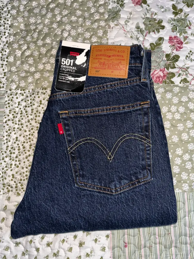 Jeans Levi's 501 Original Cropped - 2