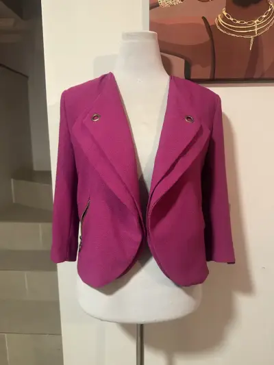 🖤Chaqueta Blazer io Fucsia / Magenta T42 🖤 - miniatura 1