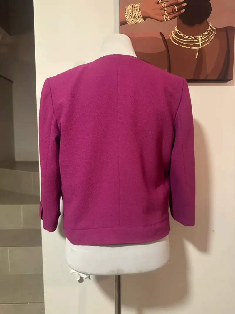 🖤Chaqueta Blazer io Fucsia / Magenta T42 🖤 - 2