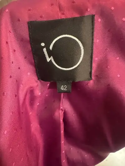 🖤Chaqueta Blazer io Fucsia / Magenta T42 🖤 - miniatura 3