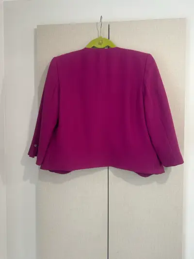 🖤Chaqueta Blazer io Fucsia / Magenta T42 🖤 - miniatura 5