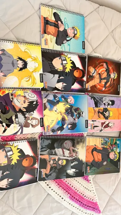 Cuadernos espiral Naruto colección completa - miniatura 3