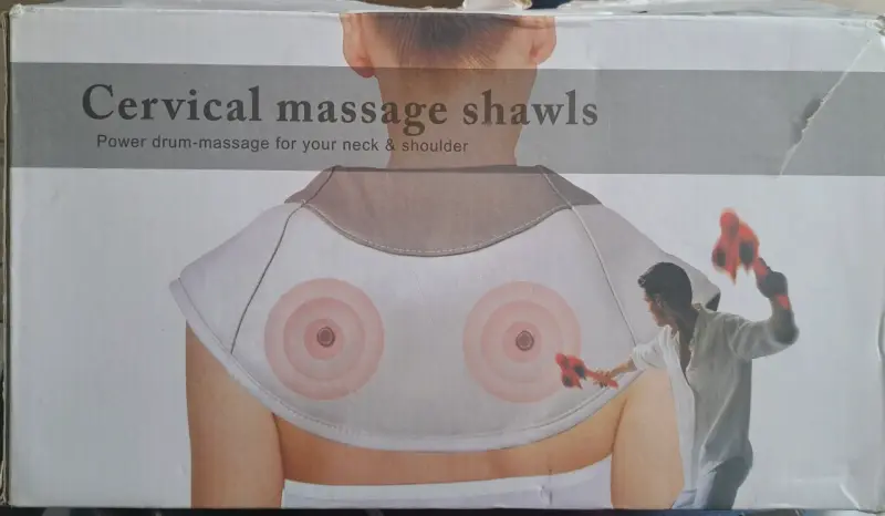 Masajeador cervical eléctrico para cuello y hombros - 3