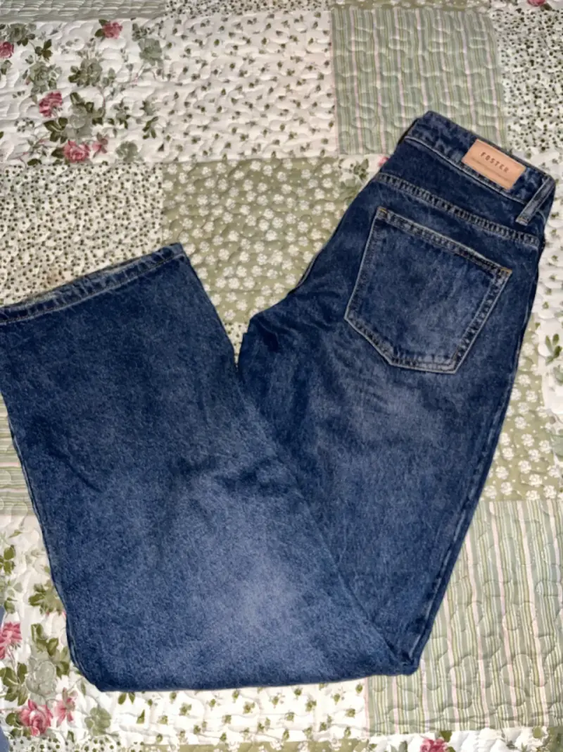 Jeans azul oscuro Foster para mujer - 1