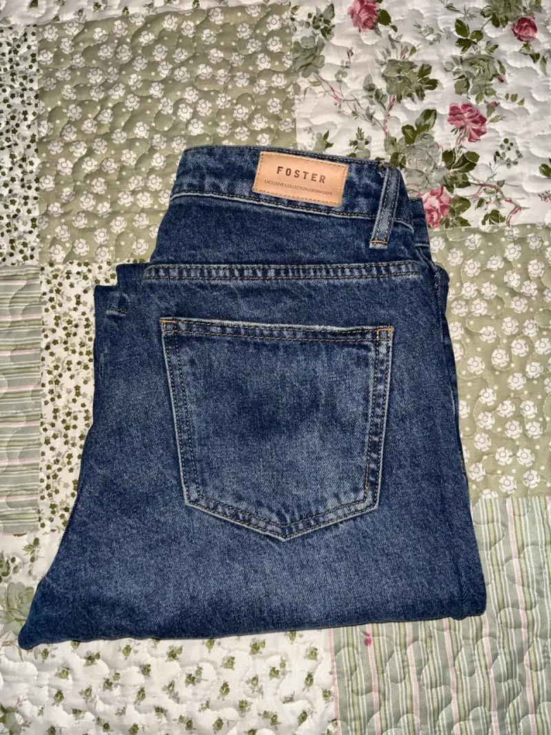 Jeans azul oscuro Foster para mujer - 3