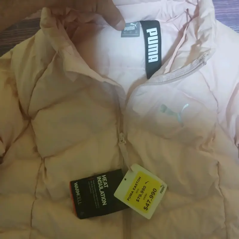 Chaqueta Puma rosa con aislamiento térmico - 1