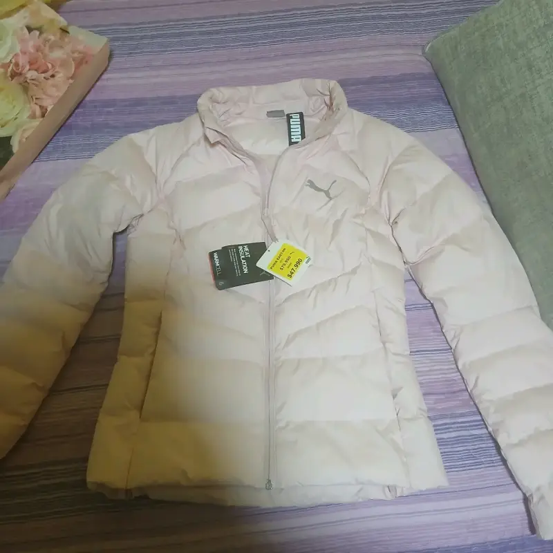 Chaqueta Puma rosa con aislamiento térmico - 4