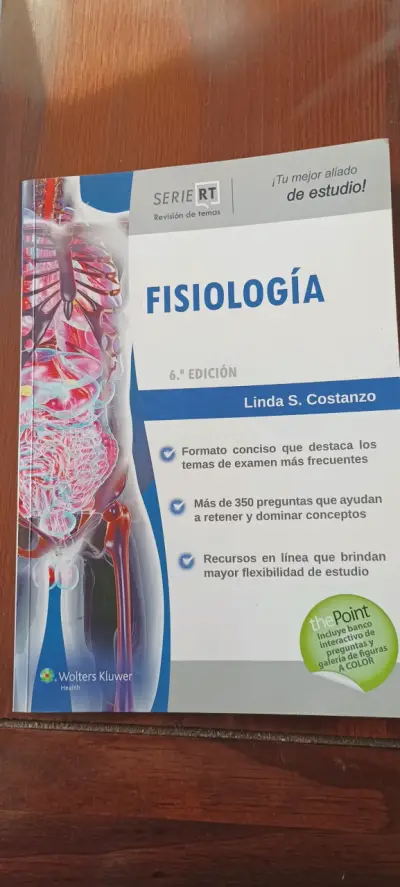 Libro Fisiología 6ª Edición Linda S. Costanzo - miniatura 1