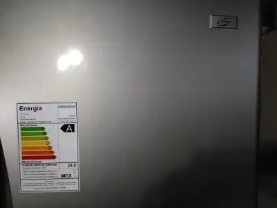 Refrigedor fenza de dos puertas plateado - miniatura 2