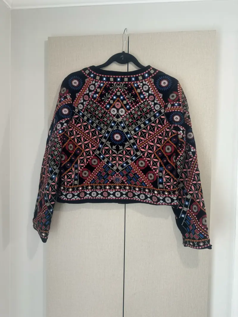 🖤Chaqueta bordada multicolor bohemia🖤 - 3