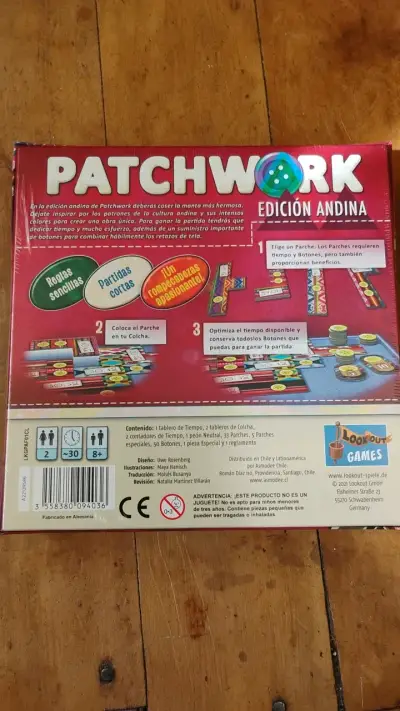 Juego de mesa Patchwork Edición Andina - miniatura 2