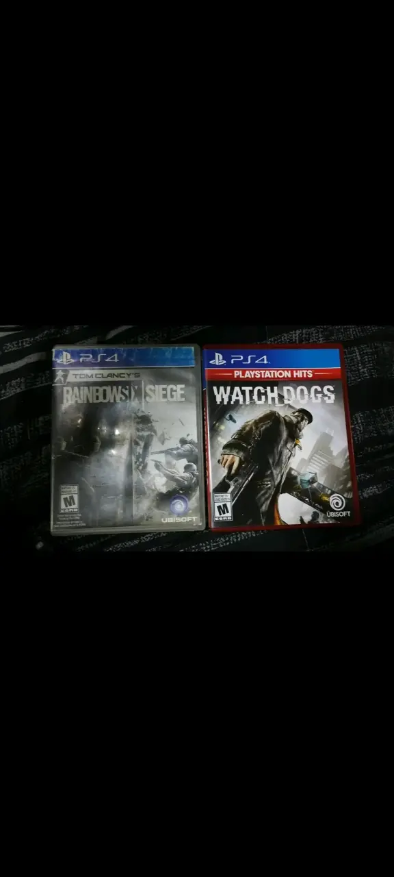 Juegos PS4 Rainbow Six Siege y Watch Dogs - 1