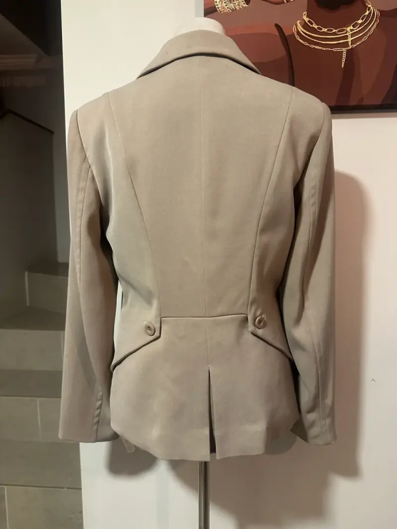 🖤Blazer beige elegante para mujer - iO🖤 - 2