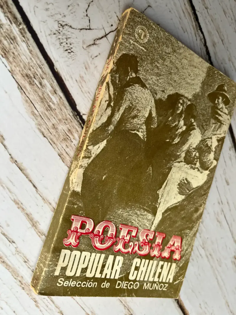 Libro Poesía Popular Chilena de Diego Muñoz - 2