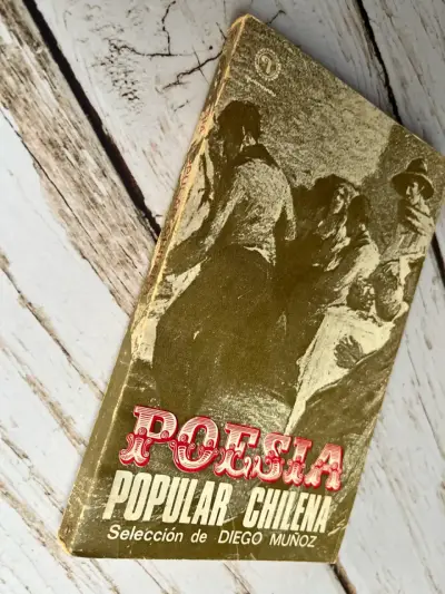 Libro Poesía Popular Chilena de Diego Muñoz - miniatura 2