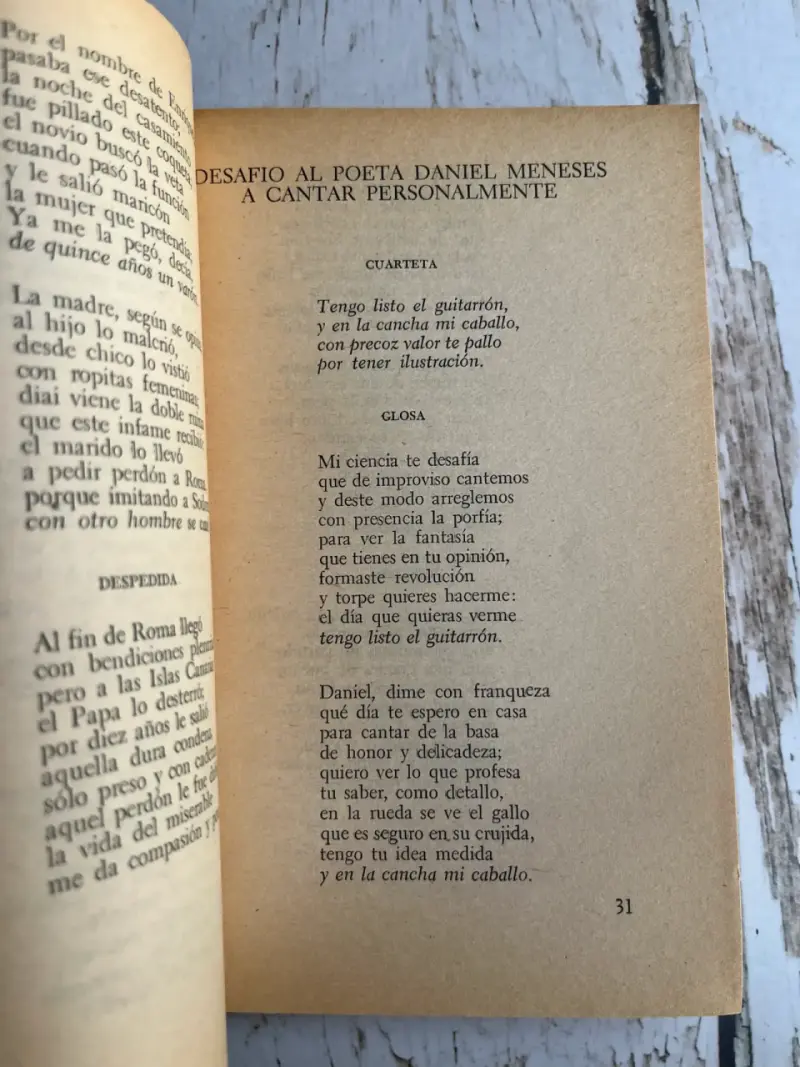 Libro Poesía Popular Chilena de Diego Muñoz - 6
