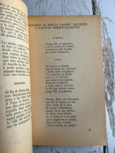 Libro Poesía Popular Chilena de Diego Muñoz - miniatura 6