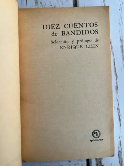 Libro 'Diez cuentos de bandidos' de Enrique Lihn - miniatura 4