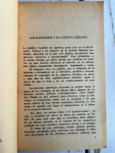 Libro 'Diez cuentos de bandidos' de Enrique Lihn - miniatura 5