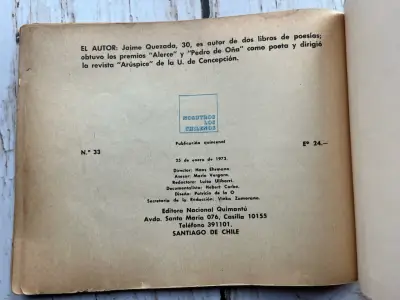 Libro 'Leyendas Chilenas' de Jaime Quezada - miniatura 5