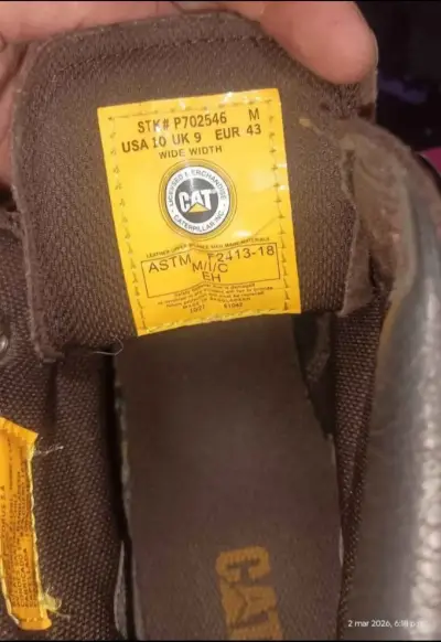 Botas de seguridad CAT punta de acero precio 65 - miniatura 5