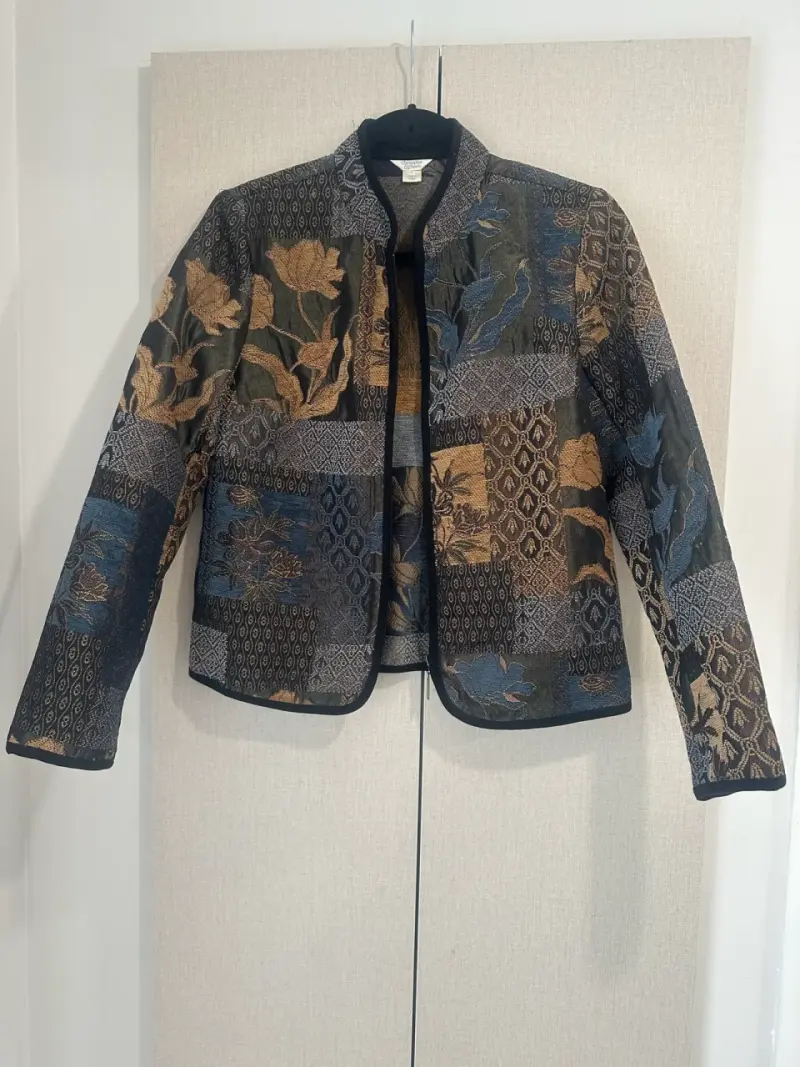 🖤Chaqueta estampada estilo patchwork🖤 - 4