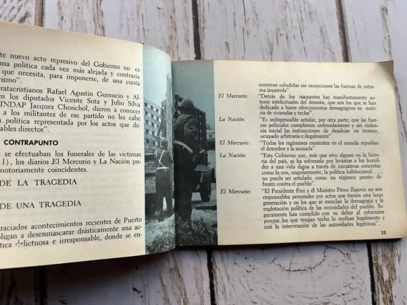 Libro 'Historia de las Poblaciones Callampas' - 5