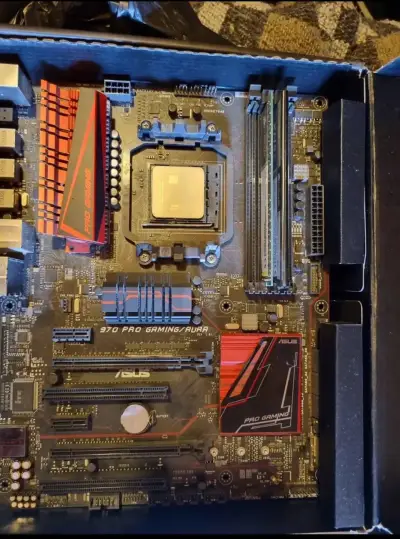Kit placa asus 970 + FX 8350 + 12gb RAM - miniatura 1