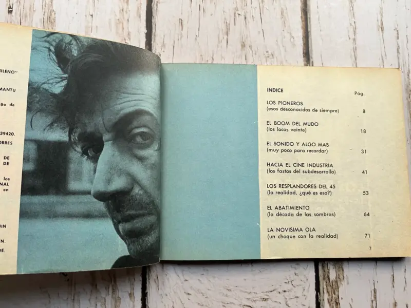 Historia del Cine Chileno / editorial Quimantú - 4